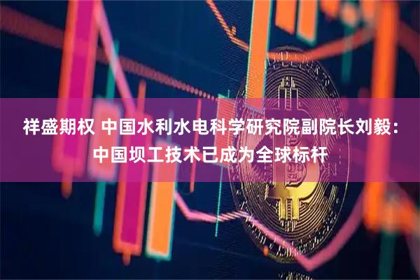 祥盛期权 中国水利水电科学研究院副院长刘毅：中国坝工技术已成为全球标杆