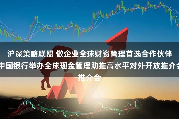 沪深策略联盟 做企业全球财资管理首选合作伙伴 中国银行举办全球现金管理助推高水平对外开放推介会